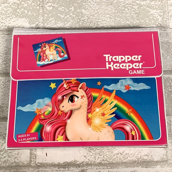 Trapper Keeper Game, Retro Mead Unicorn - Picture 2 of 2